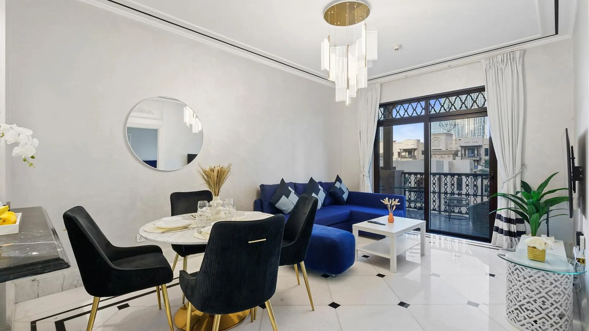 Serene 1Br In Zanzebeel 1 With Burj Khalifa View Dubai Apartment